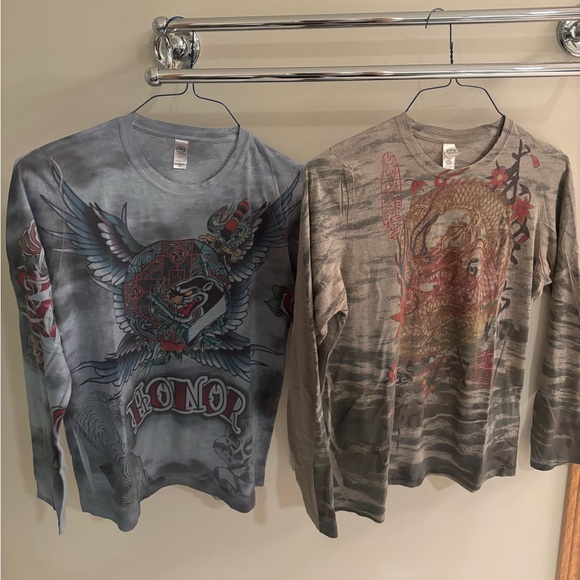 2 for $35 - NEXT LEVEL APPAREL- Unisex Tight Fit Shirt - Small - Picture 1 of 12